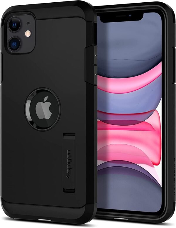 spigen tough armor thiki apple iphone 11 black