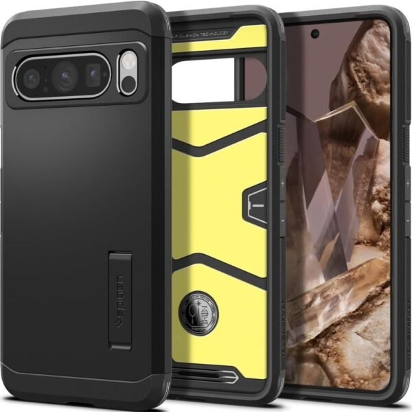 spigen tough armor thiki google pixel 8 pro black