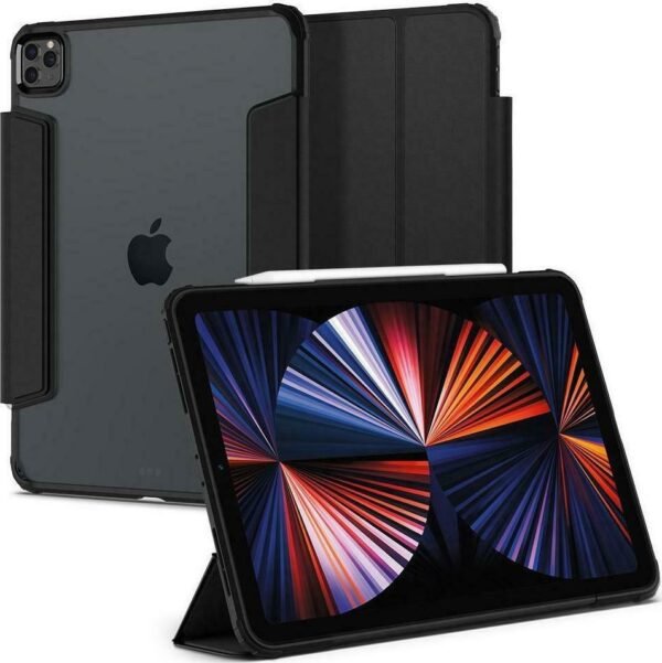 spigen ultra hybrid pro thiki apple ipad pro 11 2021 2020 2018 me ypodoxi apple pencil black