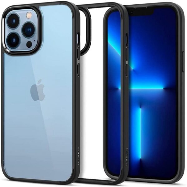 spigen ultra hybrid thiki apple iphone 13 pro max matte black