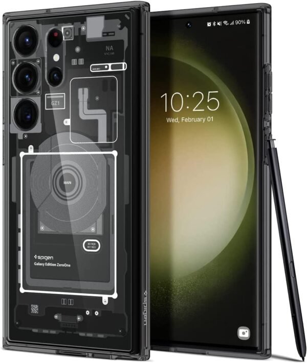 spigen ultra hybrid thiki samsung galaxy s23 ultra zero one
