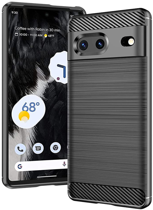techsuit carbon silicone thiki silikonis google pixel 7 black