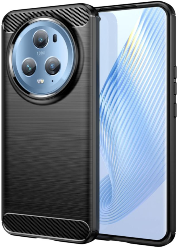 techsuit carbon silicone thiki silikonis honor magic5 pro black