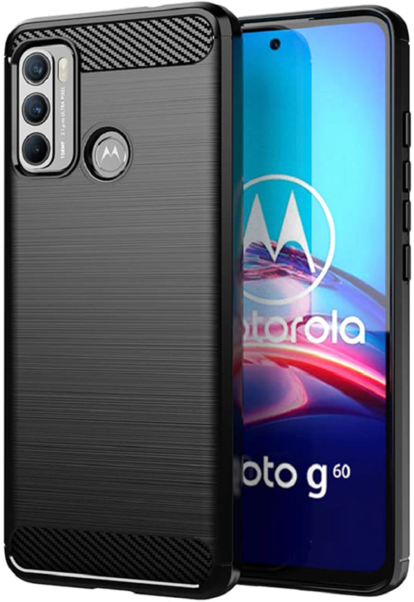 techsuit carbon silicone thiki silikonis motorola moto g60 black
