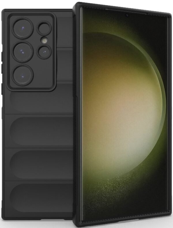 techsuit magic shield thiki silikonis samsung galaxy s23 ultra black