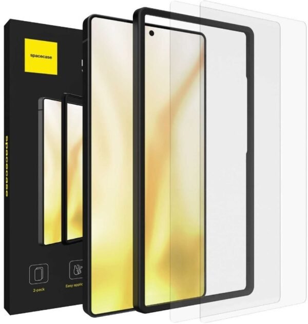 tempered glass samsung galaxy s25 ultra spacecase set antixaraktiko gyali prostasias othonis 2 temaxia clear 7