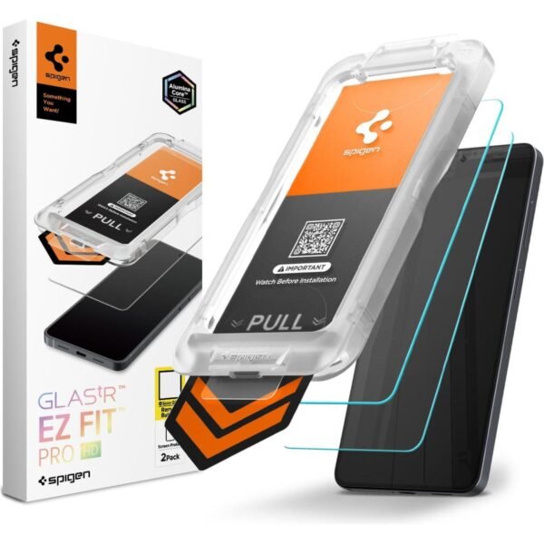 tempered glass samsung galaxy s26 spigen glas tr ez fit pro hd alumina core 10h plus anthektiko antixaraktiko gyali prostasias othonis dio temaxia clear