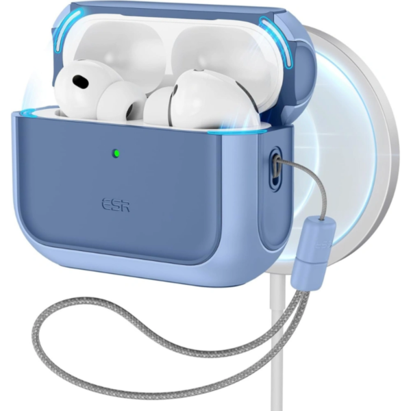 thiki airpods pro 3rd gen esr orbit hybrid megnetic me magsafe powder blue