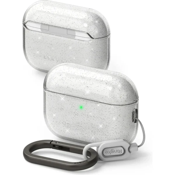 thiki airpods pro 3rd gen ringke air silikonis glitter clear 1 1