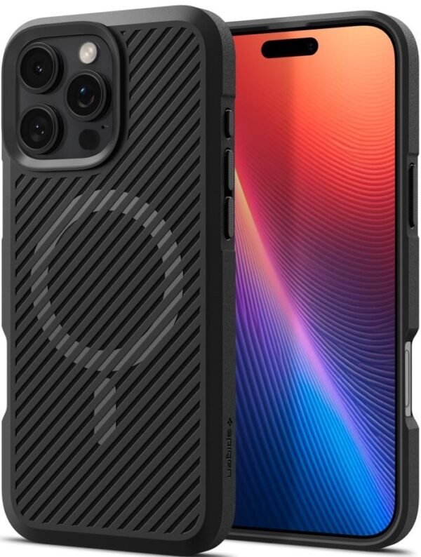thiki apple iphone 16 pro max spigen core armor magfit me magsafe matte black