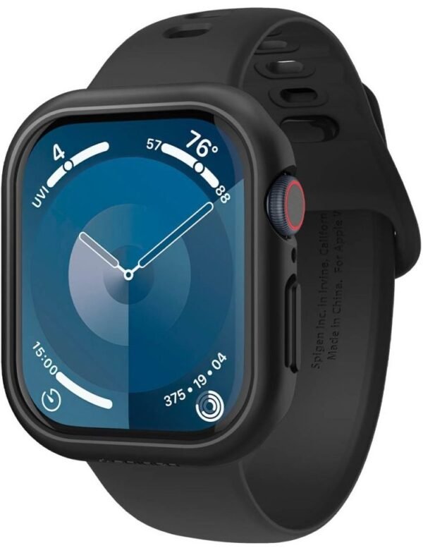 thiki apple watch 10 46mm spigen thin fit black 7