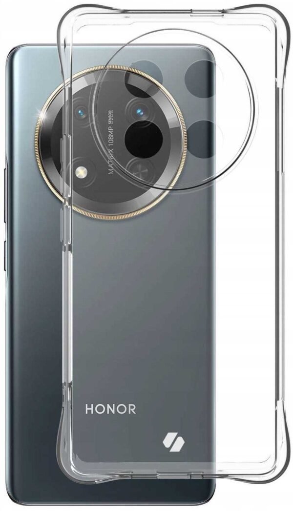 thiki honor magic7 lite spacecase anti shock diafani silikonis 1mm clear 1