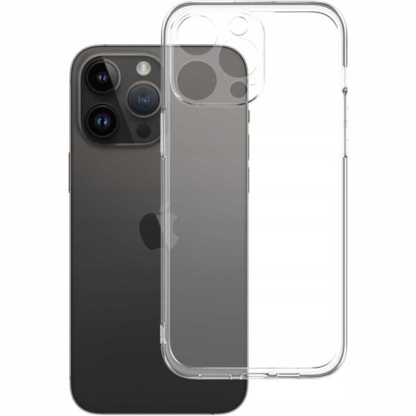 thiki iphone 14 pro max spacecase clear case diafani silikonis 1 mm transparent 7