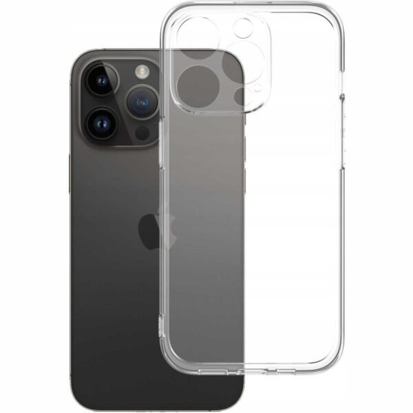 thiki iphone 14 pro spacecase clear case diafani silikonis 1 mm transparent 7