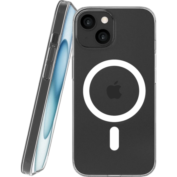 thiki iphone 15 nekit bare thin case skliri lepti diafani me magsafe 1 2 mm transparent