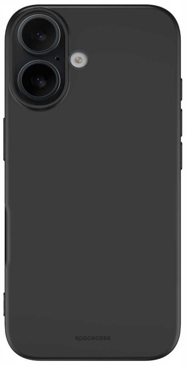 thiki iphone 16 plus spacecase silicone case silikonis black 5