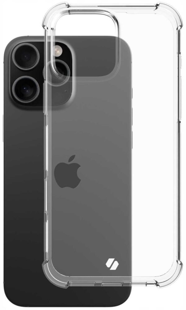 thiki iphone 16 pro max spacecase anti shock diafani silikonis 1mm clear 4