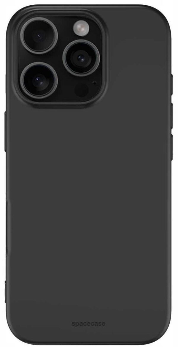 thiki iphone 16 pro spacecase silicone case silikonis black 5