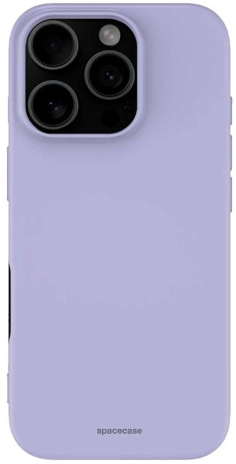 thiki iphone 16 pro spacecase silicone case silikonis light purple 4