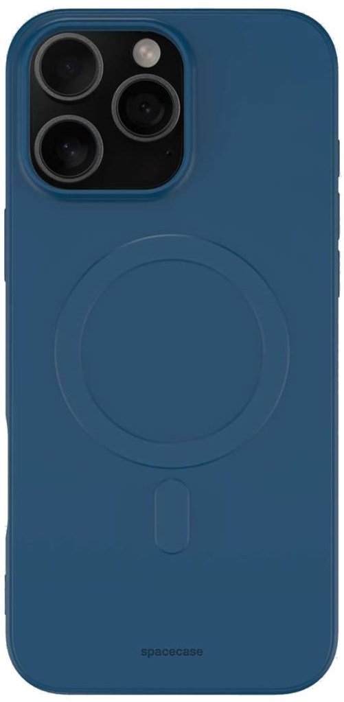 thiki iphone 16 pro spacecase silicone magnetic case silikonis me magsafe blue 17 1