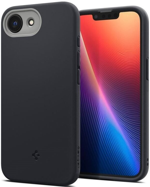 thiki iphone 16e spigen nano pop magfit silikonis me magsafe black sesame 8