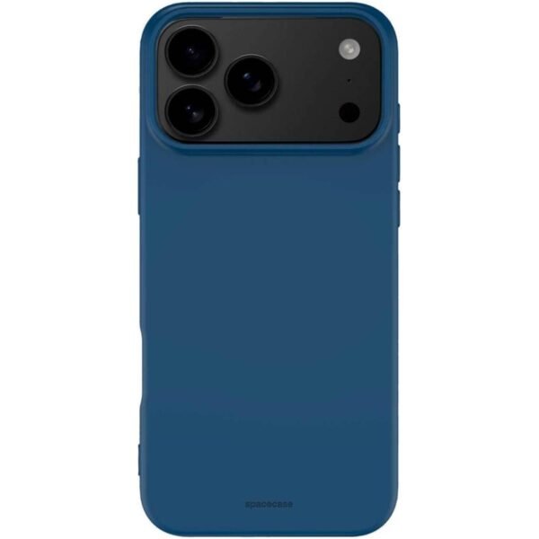 thiki iphone 17 pro max spacecase silicone case silikonis blue 11