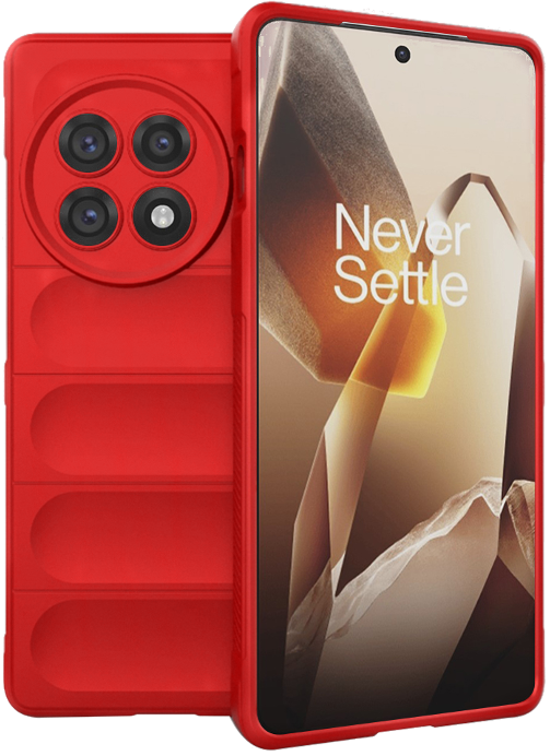 thiki oneplus 13r techsuit magic shield silikonis red 2