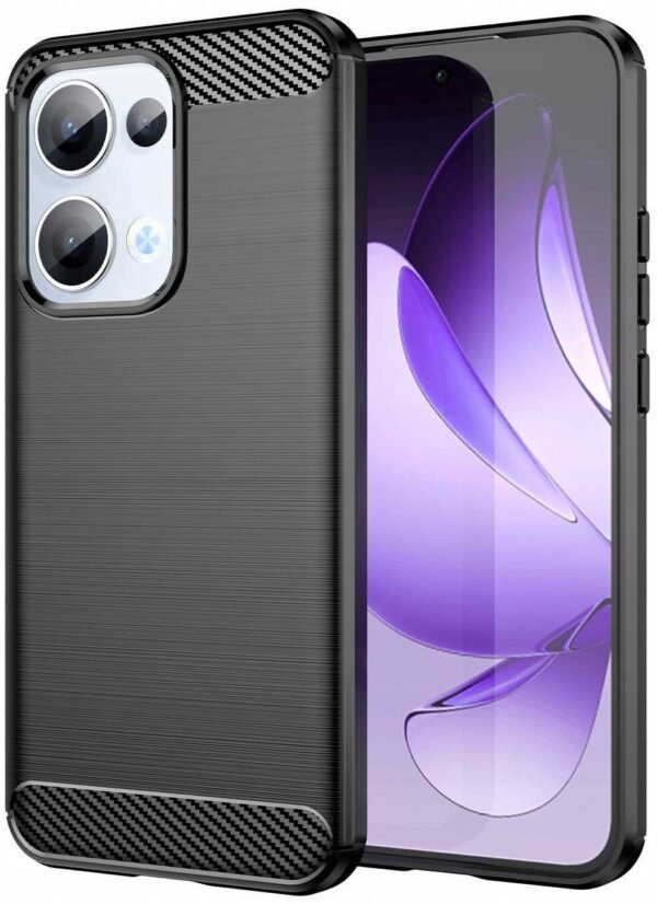 thiki oppo reno13 5g spacecase carbon silikonis black 1