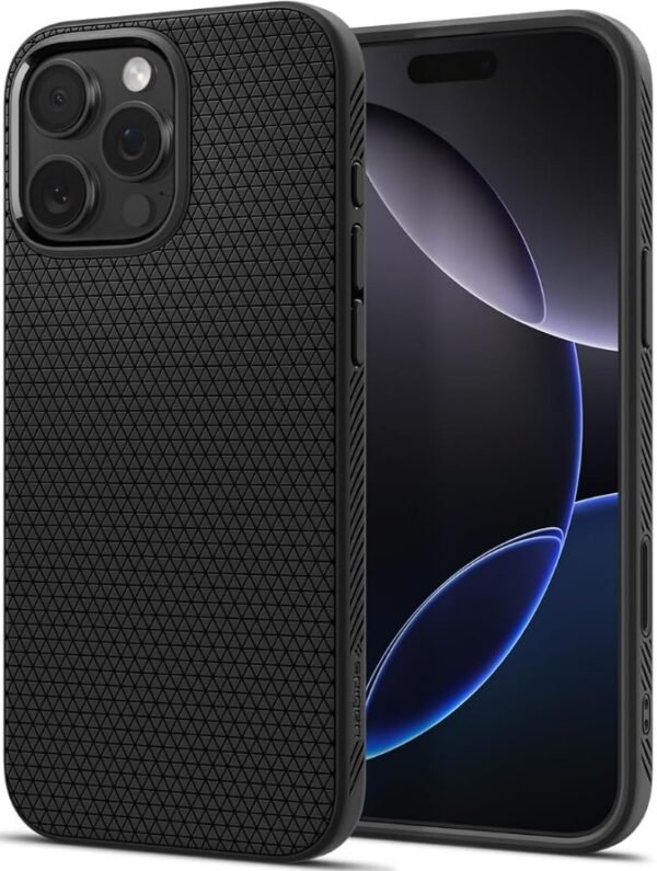 thiki phone 16 pro max spigen liquid air t magfit silikonis me kalimma gia camera control kai magsafe matte black 8