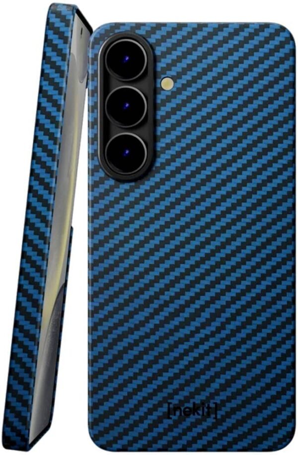 thiki samsung galaxy s25 plus nekit fiber skliri me magsafe aramid fiber 1mm 1500d kevlar blue 20