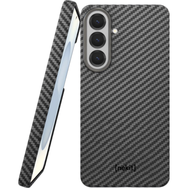 thiki samsung galaxy s26 plus nekit fiber skliri me magsafe aramid fiber 1mm 1500d kevlar black