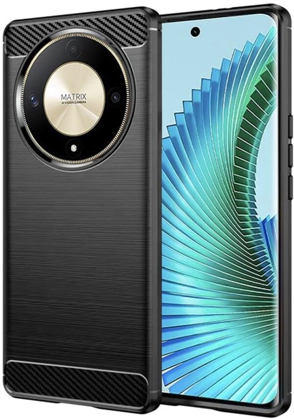 thiki silikonis honor magic6 lite techsuit carbon silicone black