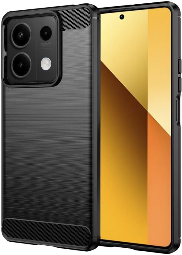 thiki silikonis xiaomi redmi note 13 5g techsuit carbon silicone black