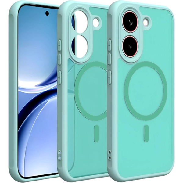 thiki xiaomi poco x8 pro techsuit halofrost ii magsafe skliri imidiafani me magsafe mint green 10