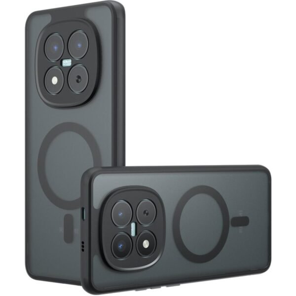 thiki xiaomi redmi note 15 pro 4g techsuit pure frost skliri imidiafani me magsafe frosted black