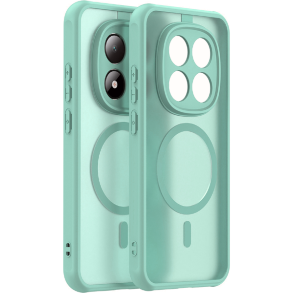 thiki xiaomi redmi note 15 pro 5g techsuit halofrost ii magsafe skliri imidiafani me magsafe mint green 10