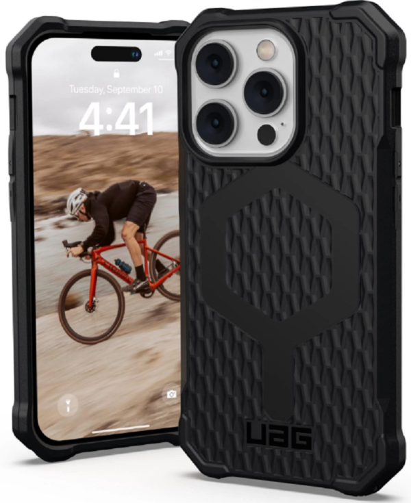 uag essential armor anthektiki magsafe thiki silikonis apple iphone 14 pro black 11