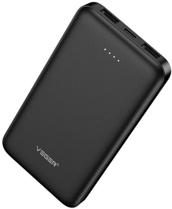 veger powerbank a10 foriti bataria fortisis me 2 x usb a 10000 mah black 5