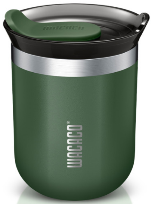 wacaco octaroma classico travel mug thermos apo anoksidoto atsali bpa free 180 ml pomona green 2