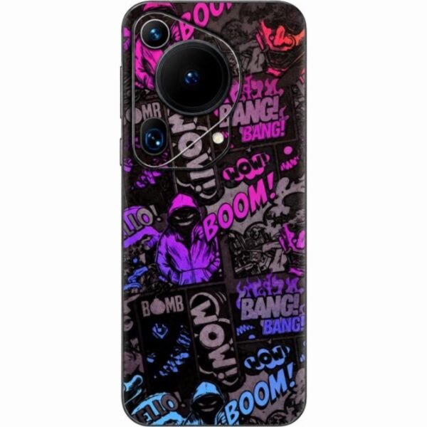 autokollito skin prostasias platis huawei pura 70 ultra gams premium vinyl skin back plate 3d neonbomb