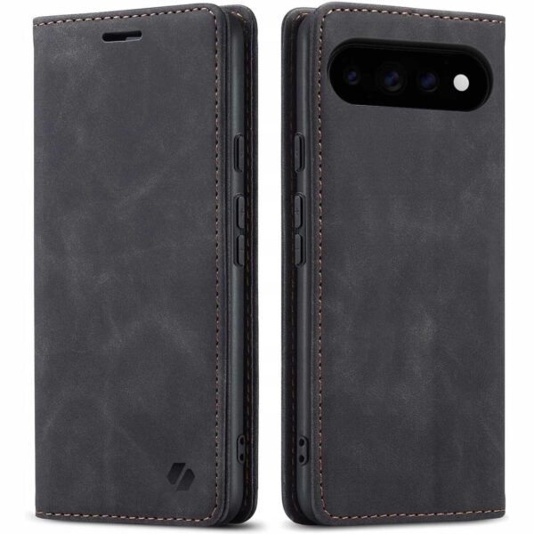 Θήκη google pixel 11 pro xl spacecase wallet Πορτοφόλι black (5905719143589)