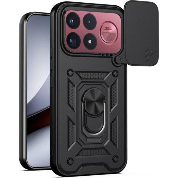 thiki xiaomi poco f9 ultra techsuit camshield anthektiki me kalimma gia tin kamera kai metalliko rin