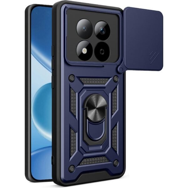 thiki xiaomi redmi note 15 pro 5g techsuit camshield anthektiki me kalyma kameras kai ring holder bl